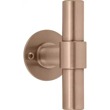 Deurknop PVD licht brons One Piet Boon PBT20V, Vast op rozet